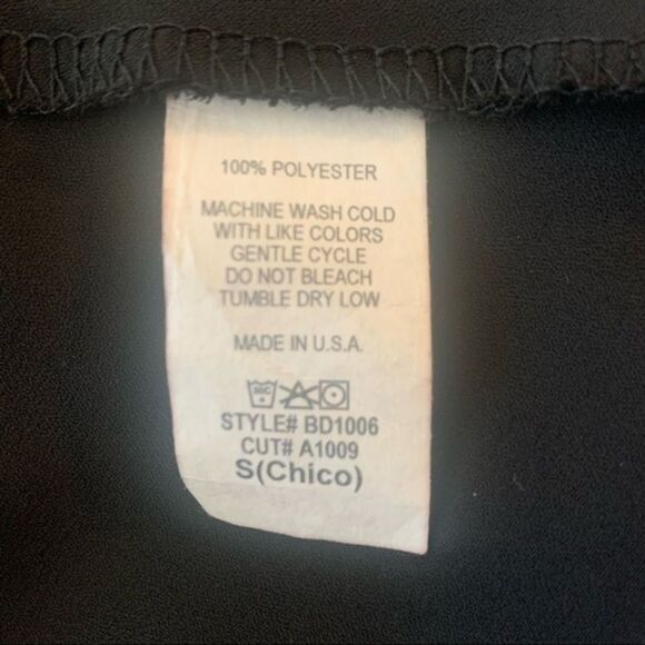 The Bloom Black Sheer & Lace Asymmetrical Lingerie Top NWT - Picture 9 of 14